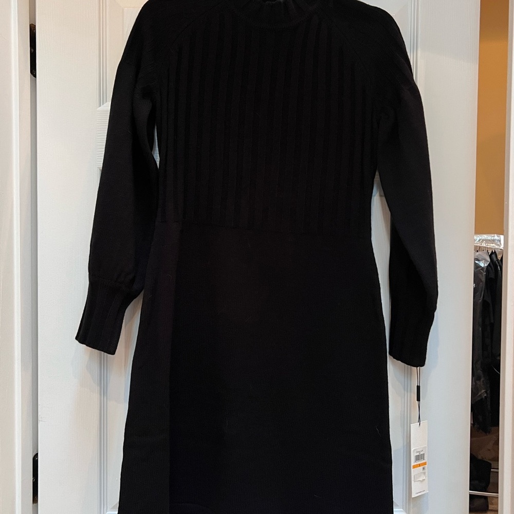 Calvin Klein Black Midi Dress
